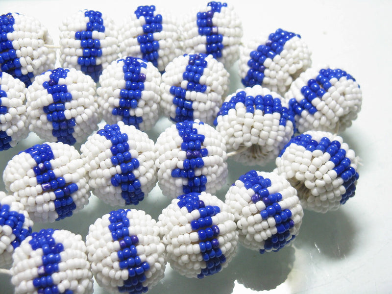 TOKO-BEADS AW213P-01 bead Ball (22pcs) 20mm AW213P-01 ビーズボール(22個パック) 20mm Asian bead & African bead  Handmade,Lampeork,bead,asia,india,ethnic,parts,accessory,beads とんぼ玉,ビーズ,トンボ玉,アジア,インド,エスニック,手作り,パーツ,アクセサリー