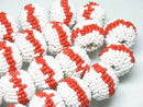 TOKO-BEADS AW213-02P bead Ball (22pcs) 20mm AW213-02P ビーズボール(22個パック) 20mm Asian bead & African bead  Handmade,Lampeork,bead,asia,india,ethnic,parts,accessory,beads とんぼ玉,ビーズ,トンボ玉,アジア,インド,エスニック,手作り,パーツ,アクセサリー