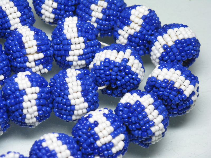 TOKO-BEADS AW213P-03 bead Ball (22pcs) 20mm AW213P-03 ビーズボール(22個パック) 20mm Asian bead & African bead  Handmade,Lampeork,bead,asia,india,ethnic,parts,accessory,beads とんぼ玉,ビーズ,トンボ玉,アジア,インド,エスニック,手作り,パーツ,アクセサリー