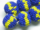 TOKO-BEADS AW213-04P bead Ball (22pcs) 20mm AW213-04P ビーズボール(22個パック) 20mm Asian bead & African bead  Handmade,Lampeork,bead,asia,india,ethnic,parts,accessory,beads とんぼ玉,ビーズ,トンボ玉,アジア,インド,エスニック,手作り,パーツ,アクセサリー