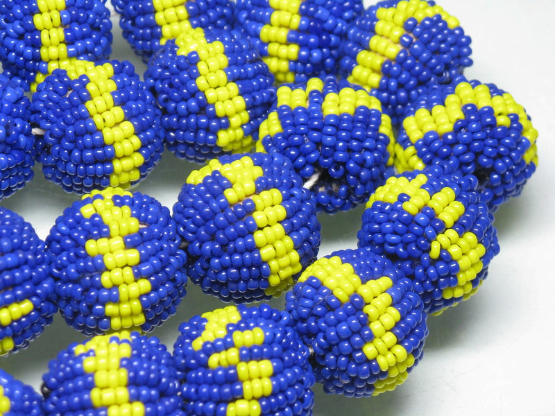TOKO-BEADS AW213P-04 bead Ball (22pcs) 20mm AW213P-04 ビーズボール(22個パック) 20mm Asian bead & African bead  Handmade,Lampeork,bead,asia,india,ethnic,parts,accessory,beads とんぼ玉,ビーズ,トンボ玉,アジア,インド,エスニック,手作り,パーツ,アクセサリー