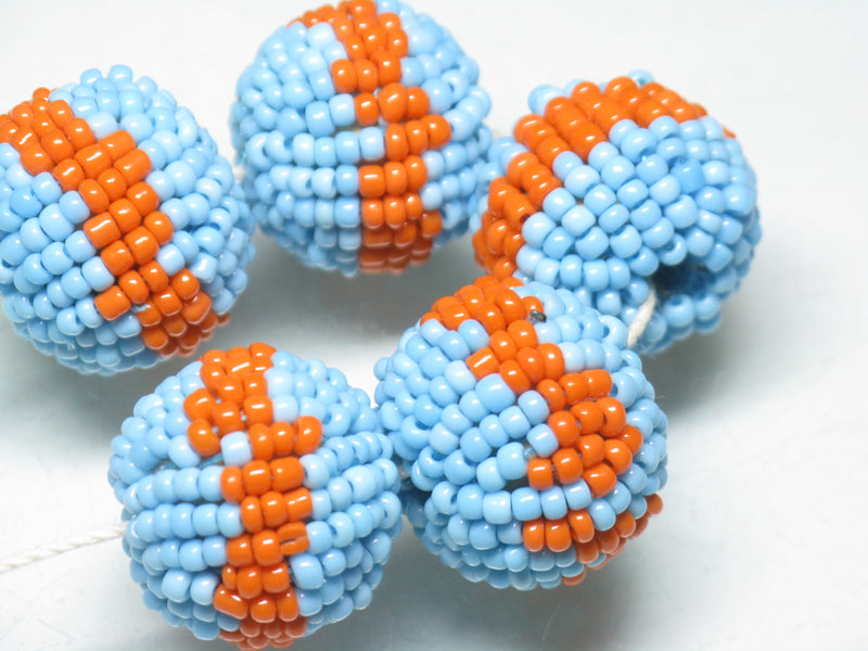 TOKO-BEADS AW213P-05 bead Ball (22pcs) 20mm AW213P-05 ビーズボール(22個パック) 20mm Asian bead & African bead  Handmade,Lampeork,bead,asia,india,ethnic,parts,accessory,beads とんぼ玉,ビーズ,トンボ玉,アジア,インド,エスニック,手作り,パーツ,アクセサリー