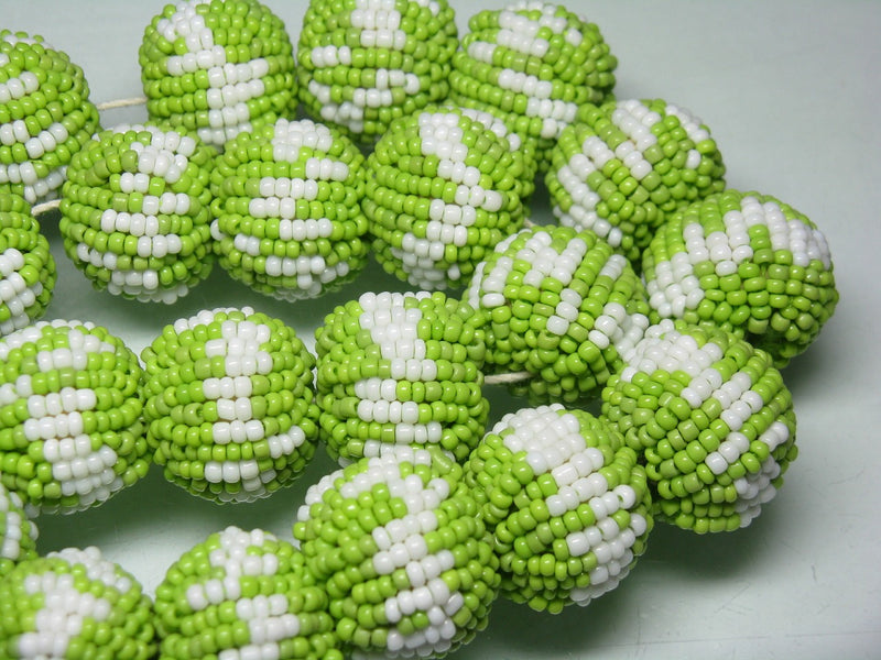 TOKO-BEADS AW213P-08 bead Ball (22pcs) 20mm AW213P-08 ビーズボール(22個パック) 20mm Asian bead & African bead  Handmade,Lampeork,bead,asia,india,ethnic,parts,accessory,beads とんぼ玉,ビーズ,トンボ玉,アジア,インド,エスニック,手作り,パーツ,アクセサリー