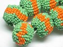 TOKO-BEADS AW213-09P bead Ball (22pcs) 20mm AW213-09P ビーズボール(22個パック) 20mm Asian bead & African bead  Handmade,Lampeork,bead,asia,india,ethnic,parts,accessory,beads とんぼ玉,ビーズ,トンボ玉,アジア,インド,エスニック,手作り,パーツ,アクセサリー