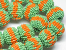 TOKO-BEADS AW213-09P bead Ball (22pcs) 20mm AW213-09P ビーズボール(22個パック) 20mm Asian bead & African bead  Handmade,Lampeork,bead,asia,india,ethnic,parts,accessory,beads とんぼ玉,ビーズ,トンボ玉,アジア,インド,エスニック,手作り,パーツ,アクセサリー