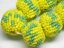 TOKO-BEADS AW213-10P bead Ball (22pcs) 20mm AW213-10P ビーズボール(22個パック) 20mm Asian bead & African bead  Handmade,Lampeork,bead,asia,india,ethnic,parts,accessory,beads とんぼ玉,ビーズ,トンボ玉,アジア,インド,エスニック,手作り,パーツ,アクセサリー