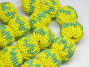 TOKO-BEADS AW213-10P bead Ball (22pcs) 20mm AW213-10P ビーズボール(22個パック) 20mm Asian bead & African bead  Handmade,Lampeork,bead,asia,india,ethnic,parts,accessory,beads とんぼ玉,ビーズ,トンボ玉,アジア,インド,エスニック,手作り,パーツ,アクセサリー