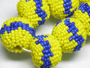 TOKO-BEADS AW213-11P bead Ball (22pcs) 20mm AW213-11P ビーズボール(22個パック) 20mm Asian bead & African bead  Handmade,Lampeork,bead,asia,india,ethnic,parts,accessory,beads とんぼ玉,ビーズ,トンボ玉,アジア,インド,エスニック,手作り,パーツ,アクセサリー