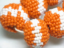 TOKO-BEADS AW213-13P bead Ball (22pcs) 20mm AW213-13P ビーズボール(22個パック) 20mm Asian bead & African bead  Handmade,Lampeork,bead,asia,india,ethnic,parts,accessory,beads とんぼ玉,ビーズ,トンボ玉,アジア,インド,エスニック,手作り,パーツ,アクセサリー