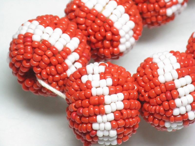 TOKO-BEADS AW213P-15 bead Ball (22pcs) 20mm AW213P-15 ビーズボール(22個パック) 20mm Asian bead & African bead  Handmade,Lampeork,bead,asia,india,ethnic,parts,accessory,beads とんぼ玉,ビーズ,トンボ玉,アジア,インド,エスニック,手作り,パーツ,アクセサリー