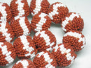 TOKO-BEADS AW213-17P bead Ball (22pcs) 20mm AW213-17P ビーズボール(22個パック) 20mm Asian bead & African bead  Handmade,Lampeork,bead,asia,india,ethnic,parts,accessory,beads とんぼ玉,ビーズ,トンボ玉,アジア,インド,エスニック,手作り,パーツ,アクセサリー