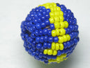 TOKO-BEADS AW213-04S bead Ball 20mm AW213-04S ビーズボール 20mm Asian bead & African bead  Handmade,Lampeork,bead,asia,india,ethnic,parts,accessory,beads とんぼ玉,ビーズ,トンボ玉,アジア,インド,エスニック,手作り,パーツ,アクセサリー