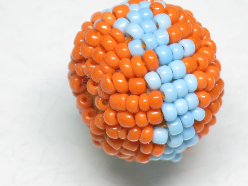 TOKO-BEADS AW213-14S bead Ball 20mm AW213-14S ビーズボール 20mm Asian bead & African bead  Handmade,Lampeork,bead,asia,india,ethnic,parts,accessory,beads とんぼ玉,ビーズ,トンボ玉,アジア,インド,エスニック,手作り,パーツ,アクセサリー
