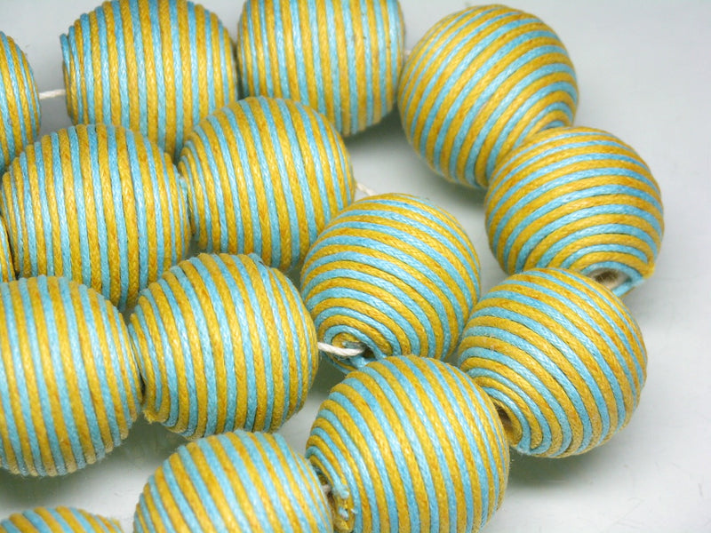 TOKO-BEADS AW215-03P Cotton Ball (22pcs) 23mm AW215-03P コットンボール(22個パック) 23mm Asian bead & African bead  Handmade,Lampeork,bead,asia,india,ethnic,parts,accessory,beads とんぼ玉,ビーズ,トンボ玉,アジア,インド,エスニック,手作り,パーツ,アクセサリー