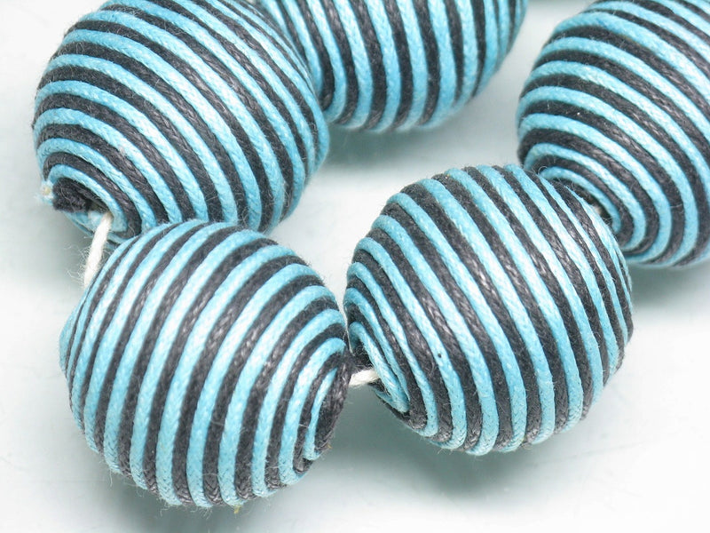 TOKO-BEADS AW215-05P Cotton Ball (22pcs) 23mm AW215-05P コットンボール(22個パック) 23mm Asian bead & African bead  Handmade,Lampeork,bead,asia,india,ethnic,parts,accessory,beads とんぼ玉,ビーズ,トンボ玉,アジア,インド,エスニック,手作り,パーツ,アクセサリー