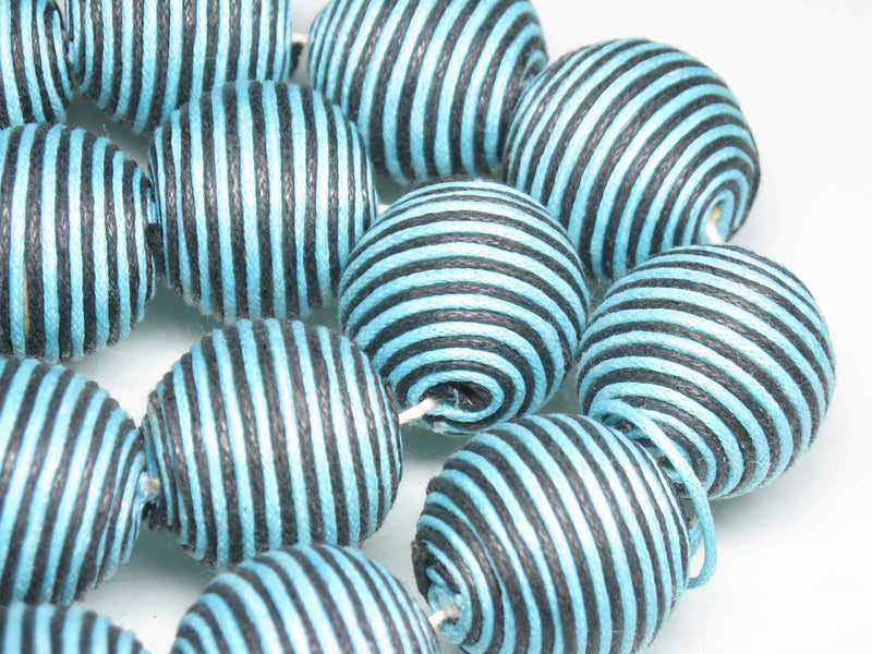 TOKO-BEADS AW215-05P Cotton Ball (22pcs) 23mm AW215-05P コットンボール(22個パック) 23mm Asian bead & African bead  Handmade,Lampeork,bead,asia,india,ethnic,parts,accessory,beads とんぼ玉,ビーズ,トンボ玉,アジア,インド,エスニック,手作り,パーツ,アクセサリー