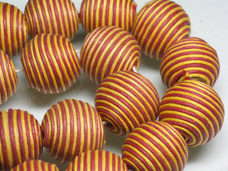 TOKO-BEADS AW215-10P Cotton Ball (22pcs) 23mm AW215-10P コットンボール(22個パック) 23mm Asian bead & African bead  Handmade,Lampeork,bead,asia,india,ethnic,parts,accessory,beads とんぼ玉,ビーズ,トンボ玉,アジア,インド,エスニック,手作り,パーツ,アクセサリー