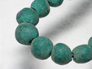 TOKO-BEADS AZ011N Clay bead (strand) 8mm AZ011N クレイビーズ（連） 8mm Asian bead & African bead  Handmade,Lampeork,bead,asia,india,ethnic,parts,accessory,beads とんぼ玉,ビーズ,トンボ玉,アジア,インド,エスニック,手作り,パーツ,アクセサリー