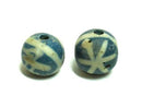 TOKO-BEADS AZ018-02 Stone bead 9mm AZ018-02 ストーンビーズ 9mm Asian bead & African bead  Handmade,Lampeork,bead,asia,india,ethnic,parts,accessory,beads とんぼ玉,ビーズ,トンボ玉,アジア,インド,エスニック,手作り,パーツ,アクセサリー