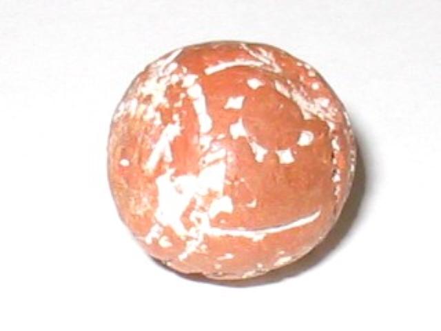 TOKO-BEADS AZ025-01 Antique Clay bead 16mm AZ025-01 アンティーククレイビーズ 16mm Asian bead & African bead  Handmade,Lampeork,bead,asia,india,ethnic,parts,accessory,beads とんぼ玉,ビーズ,トンボ玉,アジア,インド,エスニック,手作り,パーツ,アクセサリー