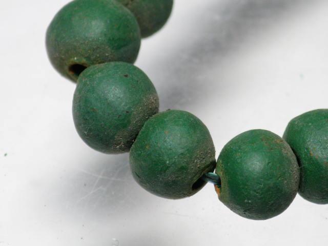 TOKO-BEADS AZ123-06N Clay bead (strand) 7.5mm AZ123-06N クレイビーズ（連） 7.5mm Asian bead & African bead  Handmade,Lampeork,bead,asia,india,ethnic,parts,accessory,beads とんぼ玉,ビーズ,トンボ玉,アジア,インド,エスニック,手作り,パーツ,アクセサリー