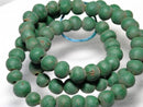 TOKO-BEADS AZ123-06N Clay bead (strand) 7.5mm AZ123-06N クレイビーズ（連） 7.5mm Asian bead & African bead  Handmade,Lampeork,bead,asia,india,ethnic,parts,accessory,beads とんぼ玉,ビーズ,トンボ玉,アジア,インド,エスニック,手作り,パーツ,アクセサリー