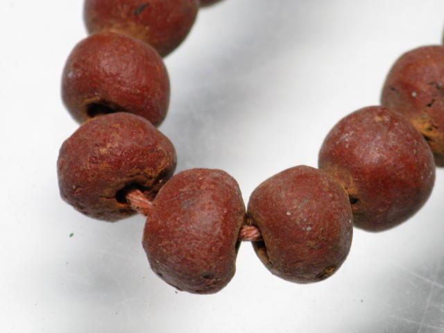 TOKO-BEADS AZ123-07N Clay bead (strand) 7.5mm AZ123-07N クレイビーズ（連） 7.5mm Asian bead & African bead  Handmade,Lampeork,bead,asia,india,ethnic,parts,accessory,beads とんぼ玉,ビーズ,トンボ玉,アジア,インド,エスニック,手作り,パーツ,アクセサリー