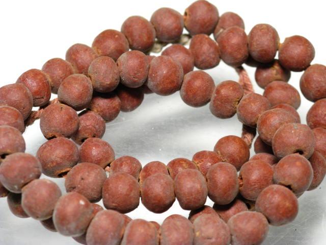 | TOKO-BEADS |AZ123N-07 クレイビーズ（連） 7.5mmとんぼ玉,ビーズ,トンボ玉,アジア,インド,エスニック,手作り,パーツ,アクセサリー