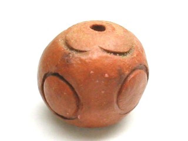 TOKO-BEADS AZ124-02 Clay bead 14mm AZ124-02 クレイビーズ 14mm Asian bead & African bead  Handmade,Lampeork,bead,asia,india,ethnic,parts,accessory,beads とんぼ玉,ビーズ,トンボ玉,アジア,インド,エスニック,手作り,パーツ,アクセサリー