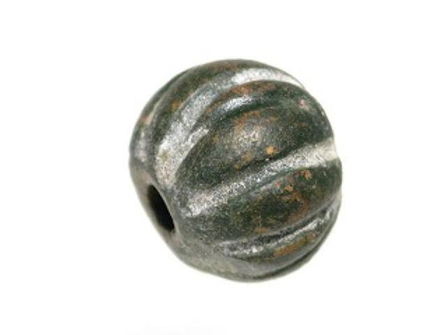 TOKO-BEADS AZ125-18 Antique Clay bead 13mm AZ125-18 アンティーククレイビーズ 13mm Asian bead & African bead  Handmade,Lampeork,bead,asia,india,ethnic,parts,accessory,beads とんぼ玉,ビーズ,トンボ玉,アジア,インド,エスニック,手作り,パーツ,アクセサリー