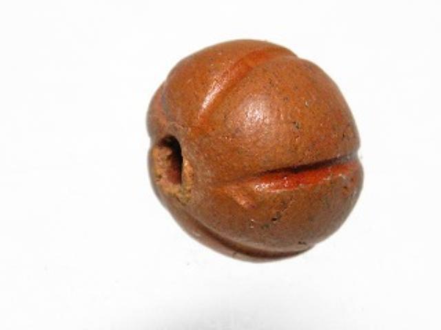 TOKO-BEADS AZ125-25 Antique Clay bead 13mm AZ125-25 アンティーククレイビーズ 13mm Asian bead & African bead  Handmade,Lampeork,bead,asia,india,ethnic,parts,accessory,beads とんぼ玉,ビーズ,トンボ玉,アジア,インド,エスニック,手作り,パーツ,アクセサリー