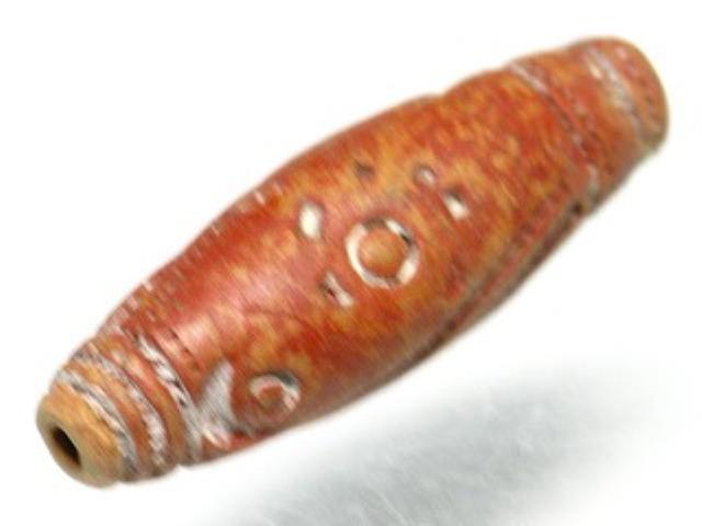 TOKO-BEADS AZ125-45 Antique Clay bead 13mm AZ125-45 アンティーククレイビーズ 13mm Asian bead & African bead  Handmade,Lampeork,bead,asia,india,ethnic,parts,accessory,beads とんぼ玉,ビーズ,トンボ玉,アジア,インド,エスニック,手作り,パーツ,アクセサリー