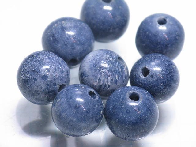 TOKO-BEADS AZ131-01 Blue Coral bead 10mm AZ131-01 ブルーサンゴビーズ 10mm Asian bead & African bead  Handmade,Lampeork,bead,asia,india,ethnic,parts,accessory,beads とんぼ玉,ビーズ,トンボ玉,アジア,インド,エスニック,手作り,パーツ,アクセサリー