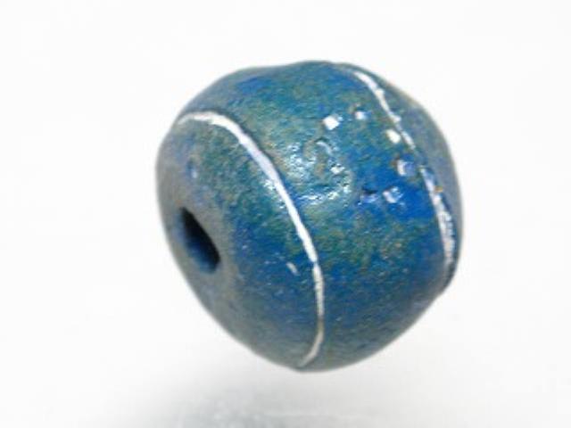 | TOKO-BEADS |AZ134-20 クレイビーズ 16~18mmとんぼ玉,ビーズ,トンボ玉,アジア,インド,エスニック,手作り,パーツ,アクセサリー