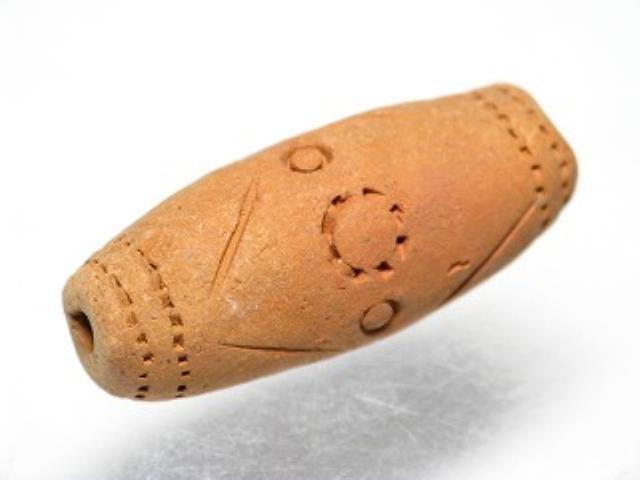 TOKO-BEADS AZ134-24 Clay bead 13mm AZ134-24 クレイビーズ 13mm Asian bead & African bead  Handmade,Lampeork,bead,asia,india,ethnic,parts,accessory,beads とんぼ玉,ビーズ,トンボ玉,アジア,インド,エスニック,手作り,パーツ,アクセサリー