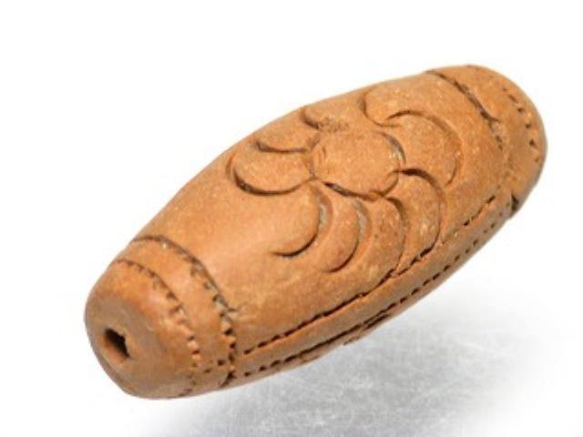 TOKO-BEADS AZ134-33 Clay bead 14mm AZ134-33 クレイビーズ 14mm Asian bead & African bead  Handmade,Lampeork,bead,asia,india,ethnic,parts,accessory,beads とんぼ玉,ビーズ,トンボ玉,アジア,インド,エスニック,手作り,パーツ,アクセサリー