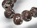 TOKO-BEADS AZ134-02N Clay bead (strand) 9.5mm AZ134-02N クレイビーズ（連） 9.5mm Asian bead & African bead  Handmade,Lampeork,bead,asia,india,ethnic,parts,accessory,beads とんぼ玉,ビーズ,トンボ玉,アジア,インド,エスニック,手作り,パーツ,アクセサリー