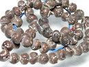 TOKO-BEADS AZ134-02N Clay bead (strand) 9.5mm AZ134-02N クレイビーズ（連） 9.5mm Asian bead & African bead  Handmade,Lampeork,bead,asia,india,ethnic,parts,accessory,beads とんぼ玉,ビーズ,トンボ玉,アジア,インド,エスニック,手作り,パーツ,アクセサリー