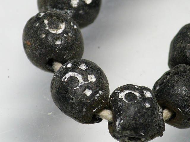 TOKO-BEADS AZ134-03N Clay bead (strand) 8.5~9.5mm AZ134-03N クレイビーズ（連） 8.5~9.5mm Asian bead & African bead  Handmade,Lampeork,bead,asia,india,ethnic,parts,accessory,beads とんぼ玉,ビーズ,トンボ玉,アジア,インド,エスニック,手作り,パーツ,アクセサリー
