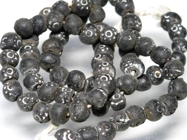 TOKO-BEADS AZ134-03N Clay bead (strand) 8.5~9.5mm AZ134-03N クレイビーズ（連） 8.5~9.5mm Asian bead & African bead  Handmade,Lampeork,bead,asia,india,ethnic,parts,accessory,beads とんぼ玉,ビーズ,トンボ玉,アジア,インド,エスニック,手作り,パーツ,アクセサリー