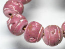 TOKO-BEADS AZ134-07N Clay bead (strand) 12mm AZ134-07N クレイビーズ（連） 12mm Asian bead & African bead  Handmade,Lampeork,bead,asia,india,ethnic,parts,accessory,beads とんぼ玉,ビーズ,トンボ玉,アジア,インド,エスニック,手作り,パーツ,アクセサリー
