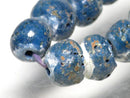 TOKO-BEADS AZ134-08N Clay bead (strand) 11mm AZ134-08N クレイビーズ（連） 11mm Asian bead & African bead  Handmade,Lampeork,bead,asia,india,ethnic,parts,accessory,beads とんぼ玉,ビーズ,トンボ玉,アジア,インド,エスニック,手作り,パーツ,アクセサリー