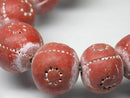 TOKO-BEADS AZ134-16N Clay bead (strand) 13~15mm AZ134-16N クレイビーズ（連） 13~15mm Asian bead & African bead  Handmade,Lampeork,bead,asia,india,ethnic,parts,accessory,beads とんぼ玉,ビーズ,トンボ玉,アジア,インド,エスニック,手作り,パーツ,アクセサリー