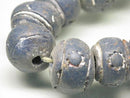 TOKO-BEADS AZ134-19N Clay bead (strand) 16~18mm AZ134-19N クレイビーズ（連） 16~18mm Asian bead & African bead  Handmade,Lampeork,bead,asia,india,ethnic,parts,accessory,beads とんぼ玉,ビーズ,トンボ玉,アジア,インド,エスニック,手作り,パーツ,アクセサリー