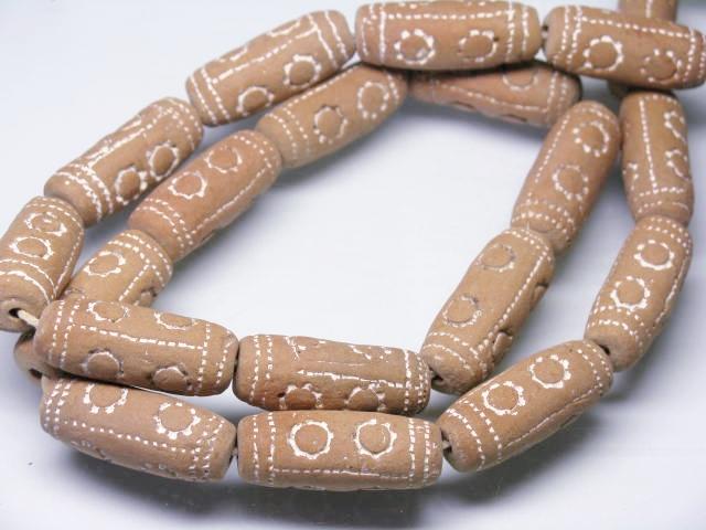 TOKO-BEADS AZ134-29N Clay bead (strand) 10~11mm AZ134-29N クレイビーズ（連） 10~11mm Asian bead & African bead  Handmade,Lampeork,bead,asia,india,ethnic,parts,accessory,beads とんぼ玉,ビーズ,トンボ玉,アジア,インド,エスニック,手作り,パーツ,アクセサリー