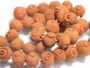 TOKO-BEADS AZ134-53N Clay bead (strand) 13mm AZ134-53N クレイビーズ（連） 13mm Asian bead & African bead  Handmade,Lampeork,bead,asia,india,ethnic,parts,accessory,beads とんぼ玉,ビーズ,トンボ玉,アジア,インド,エスニック,手作り,パーツ,アクセサリー