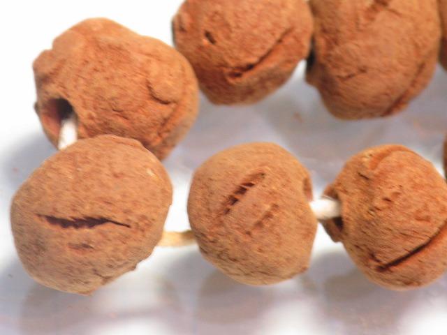 TOKO-BEADS AZ134-55N Clay bead (strand) 11mm AZ134-55N クレイビーズ（連） 11mm Asian bead & African bead  Handmade,Lampeork,bead,asia,india,ethnic,parts,accessory,beads とんぼ玉,ビーズ,トンボ玉,アジア,インド,エスニック,手作り,パーツ,アクセサリー