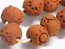 TOKO-BEADS AZ134-57N Clay bead (strand) 10mm AZ134-57N クレイビーズ（連） 10mm Asian bead & African bead  Handmade,Lampeork,bead,asia,india,ethnic,parts,accessory,beads とんぼ玉,ビーズ,トンボ玉,アジア,インド,エスニック,手作り,パーツ,アクセサリー