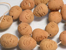 TOKO-BEADS AZ134-61N Clay bead (strand) 20mm AZ134-61N クレイビーズ（連） 20mm Asian bead & African bead  Handmade,Lampeork,bead,asia,india,ethnic,parts,accessory,beads とんぼ玉,ビーズ,トンボ玉,アジア,インド,エスニック,手作り,パーツ,アクセサリー