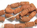 TOKO-BEADS AZ134-68N Clay bead (strand) 8~10mm AZ134-68N クレイビーズ（連） 8~10mm Asian bead & African bead  Handmade,Lampeork,bead,asia,india,ethnic,parts,accessory,beads とんぼ玉,ビーズ,トンボ玉,アジア,インド,エスニック,手作り,パーツ,アクセサリー